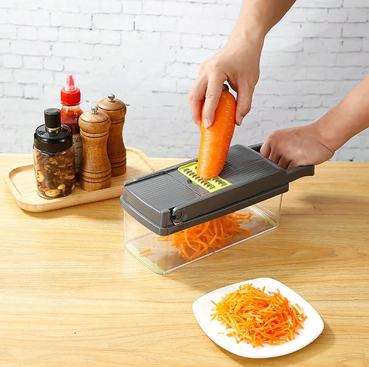 Mandolina 14 en 1 SlicePro - Picador cortador de verduras y cebolla